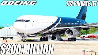 Inside The $200 Million Boeing 767 Private Jet