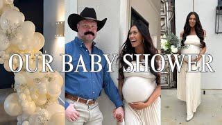 OUR BABY SHOWER VLOG