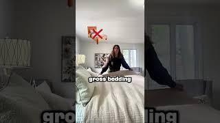 Fresh sheets can completely transform your bedroom.