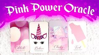 PINK POWER ORACLE  DECK REVIEW