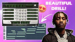 HOW TO MAKE THE MOST BEAUTIFUL DRILL BEAT EVER! *Its mad* | FL STUDIO