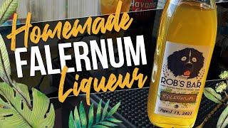 HOW TO MAKE FALERNUM | Homemade Falernum Liqueur | Tiki Recipes