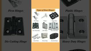 Types of Door Hinges/ #homea#lifehacks #youtubeshorts #tech #mechanicalengineering #plumbing