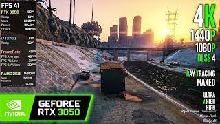 RTX 3050 | GTA V Enhanced - 4K, 1440p, 1080p, DLSS 4 - Ray Tracing, Ultra, V.High, High