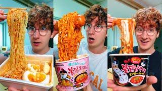 Day 1-10 Of ONLY Eating Food From a Korean Convenience Store!