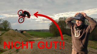 FRONTFLIP CRASH!! | Dirtpark Eikamp | Dartmoor 26 Player | Commencal Absolut