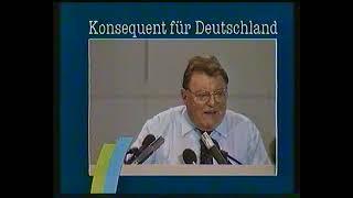 ARD 16.01.1987 Parteien zur Bundestagswahl CSU + Ansage Heidrun von Goessel