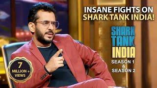 3 Insane Fights Of Sharks | Shark Tank India S01 & S02 | Compilation