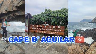 CAPE D'AGUILAR in Hongkong and its sweeping sea views