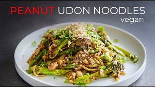 Peanut Noodles Recipe | EASY Sichuan Style Udon!