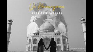 BEST AGRA  PRE WEDDING 2024 | SAURABH & AKSHITA | ARCELOR WEDDING FILMS | INDIA | 9837502993