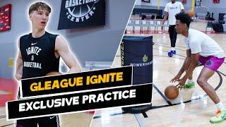 G League Ignite Exclusive NBA Workout 