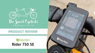 Bryton Rider 750 SE GPS Cycling Computer Review - feat. Color Touchscreen + Climb Challenge + Voice