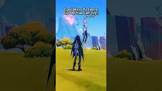 Genshin Impact Cool Ways To Leave Co-Op Part 2