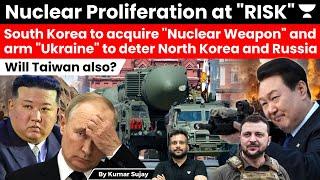 Declining US Hegemony could lead to Nuclear Proliferation in Asia: Taiwan, South Korea, Japan??