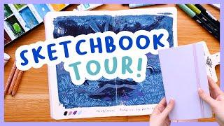 Another finished sketchbook! Royal Talens Sketchbook Tour 