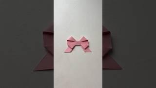 How to make a ribbon out of paper 