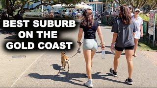 BURLEIGH HEADS WALK ON A SUNDAY MORNING - SCHOOL HOLIDAYS (HD)