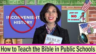 How to Teach the Bible in Public Schools