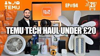 £20 Tech Challenge: Massive Temu Unboxing, You Don't Want to Miss! (EP#94)