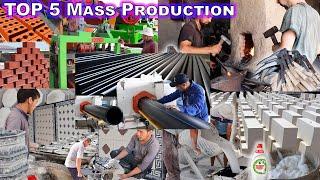 TOP 5 Mass Production Amazing Process Compilation Inside The Factory