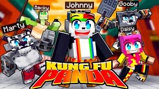 Having a KUNG FU Family In Minecraft!