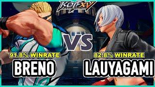 KOF XV  Breno Yagami (Iori/Ramón/K') vs Lauyagami (Iori/Ángel/Dinosaur)