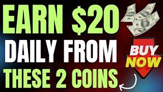 Earn $10 to $20 Daily From These 2 Crypto Coins - Earn Daily From Crypto Trading