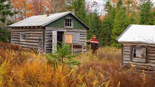 Overnight in Strange Cabin Lost to Time (No Access, Hike-In Only)