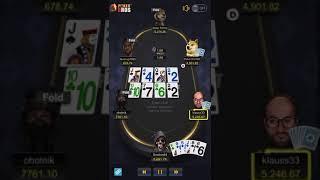 Poker #pokerbros #plo online double board bomb pot #poker #pokeronline #omaha #pokerpro #pokershorts