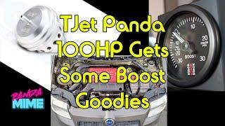 Fiat Panda TJet 100HP // Installing Stack Boost Gauge & Forge Blow Off Valve