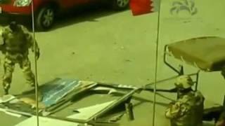 Bahraini government destroying mosques burning Quran