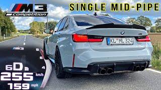 600HP BMW M3 G80 xDrive | DRIFT MODE 0-100 0-60 100-200 SINGLE MIDPIPE & TOP SPEED