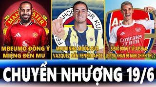 CHUYỂN NHƯỢNG 19/6 | MBEUMO ĐỒNG Ý MIỆNG ĐẾN MU, MOURINHO MUỐN CÓ VAZQUEZ, SESKO ĐỒNG Ý VỀ ARSENAL