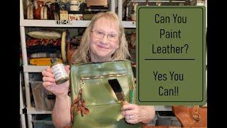 I tried Angelus Leather Paint - DIY How To