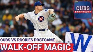 CUBS POSTCAST: Matt Shaw and the Chicago Cubs WALK-OFF the Rockies in 11 innings!