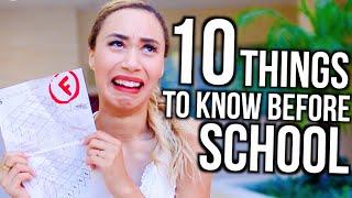 10 Things To Know Before Going BACK TO SCHOOL! | MyLifeAsEva