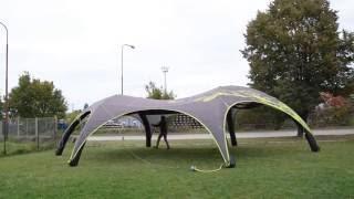 AXION | HEXA - installation / inflatable hexagonal event tent /