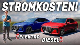 Darum versagt Elektro gegen Diesel! BMW i7 vs. BMW 740d xDrive