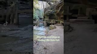 Cool Bridge at Hocking Hills State Park