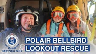 PolAir Bellbird Lookout Rescue - NSW Police Force