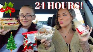 Eating Christmas Foods For 24 Hours! | Immie and Kirra