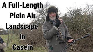 En Plein Air in Casein at Brockhill Park ( Full - Length)