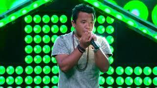 Santosh Rana - "Herda Ramro" - Blind Audition - The Voice of Nepal 2018