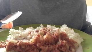 ASMR #35: Corned Beef w/ Rice