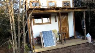 2000$ off grid tiny house tour