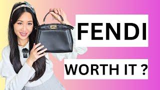 FENDI PEEKABOO MINI 8 YEAR REVIEW- Dimensions, what fits, mod shots and authenticity check!