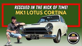 Rare Mk1 Lotus Cortina Police Car!