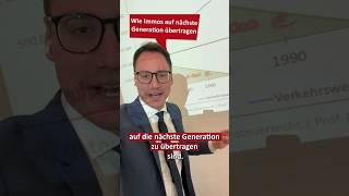 Die Vermögensnachfolge bei Immobilieneigentum kann man steuerlich extrem gut optimieren.