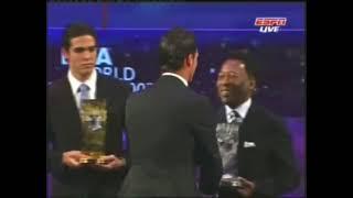 Ronaldo And Messi at 2007 FIFA Awards